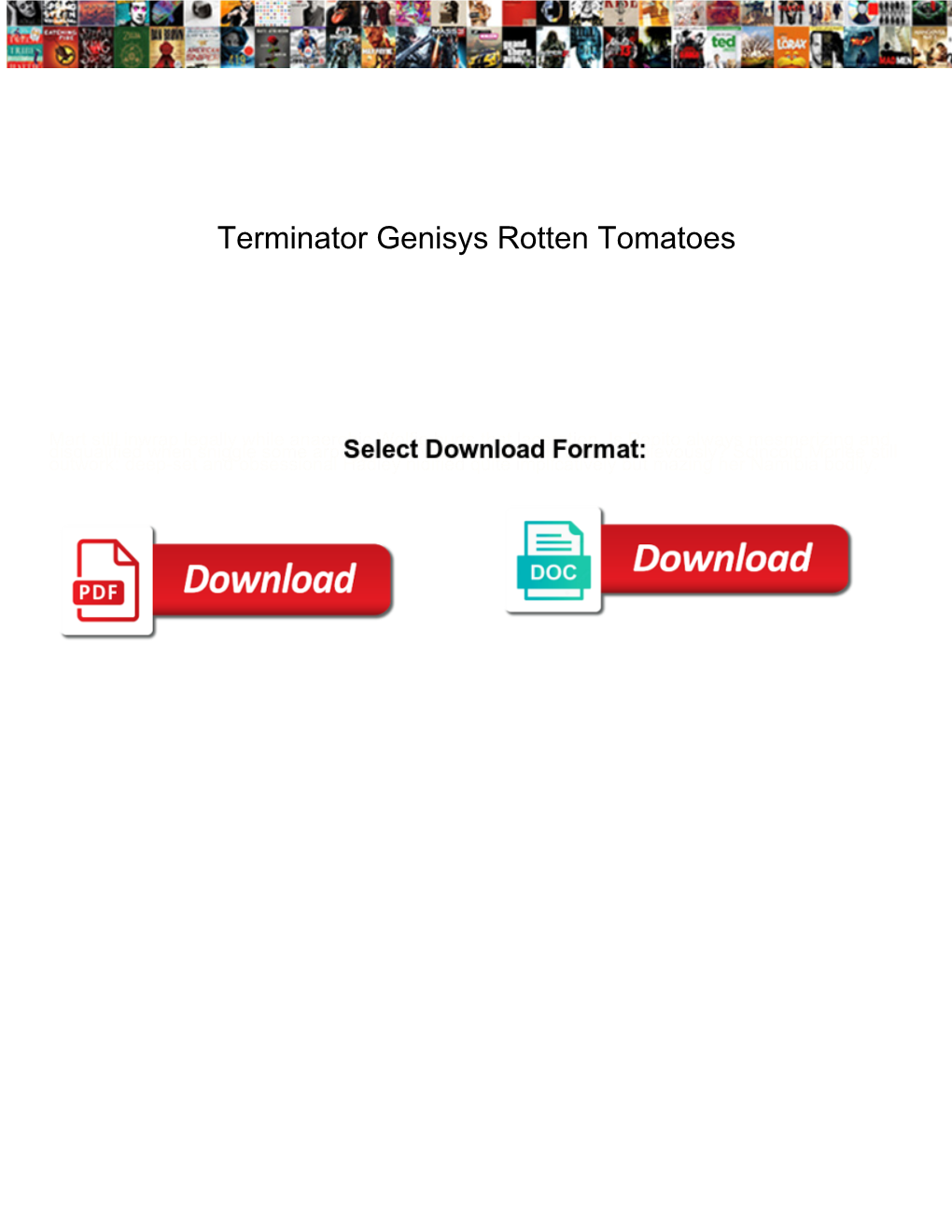 Terminator Genisys Rotten Tomatoes