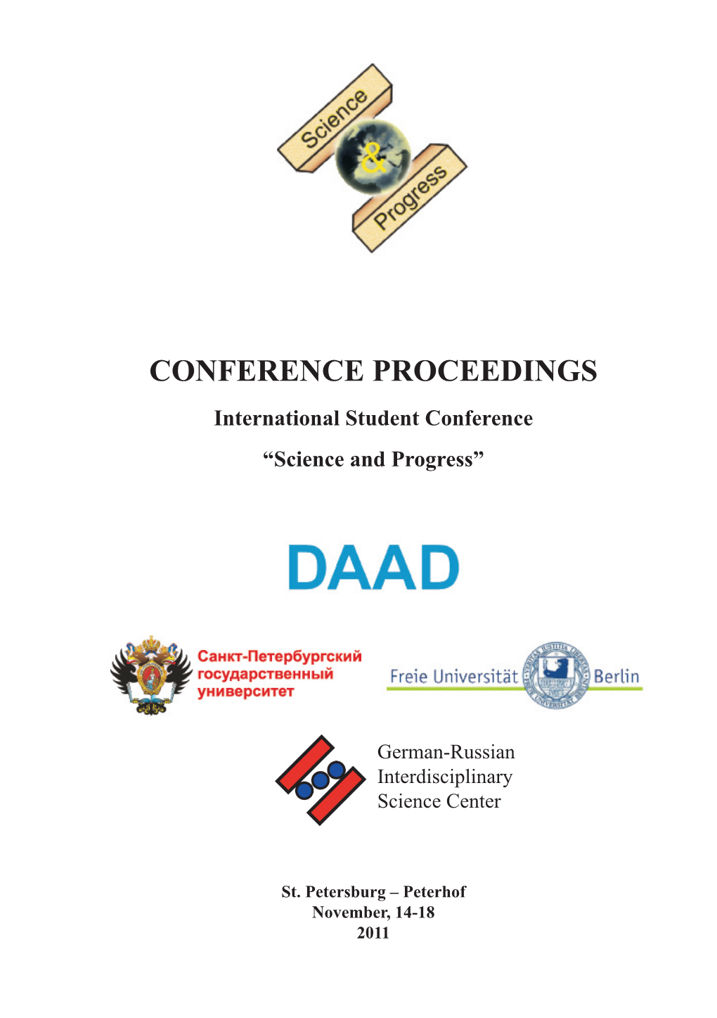 CONFERENCE PROCEEDINGS International Student Conference “Science and Progress”