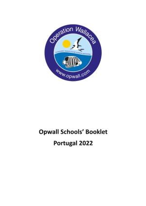 Schools' Booklet