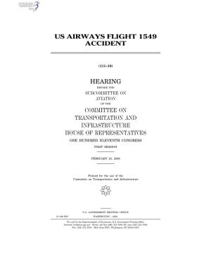 Us Airways Flight 1549 Accident