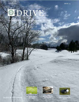 March 2021 Issue: 13 Drive