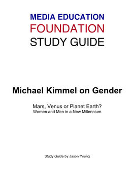 Michael Kimmel on Gender