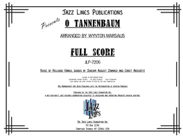 O Tannenbaum Presents Arranged by Wynton Marsalis Full Score