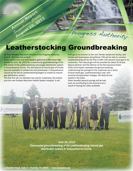 Leatherstocking Groundbreaking