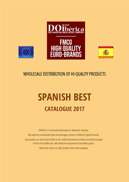 Spanish Best Catalogue 2017