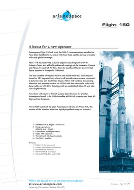 Arianespace Launchkit SES (New Skies Satellites) NSS-7