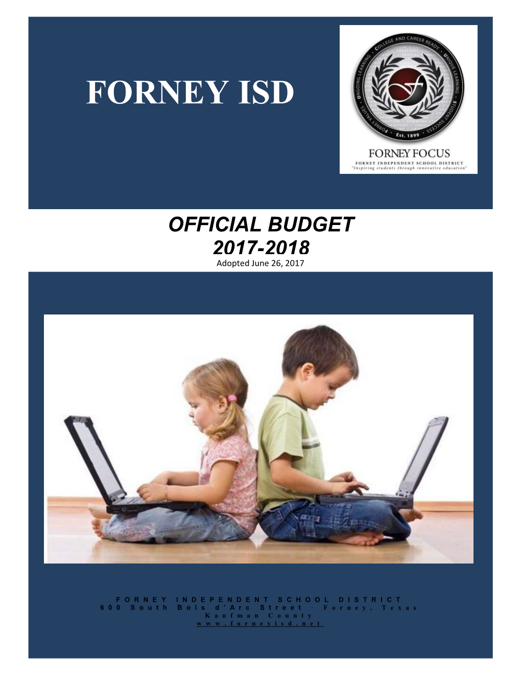 2017-2018 Budget