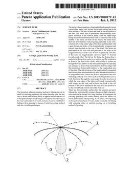 (12) Patent Application Publication (10) Pub. No.: US 2015/0000179 A1 Ulyanov (43) Pub