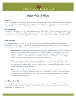 Penny/Coin Wars