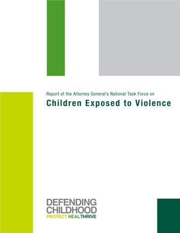 Report of the Attorney General's National Task Force on Children