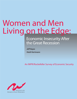 Economic Insecurity After the Great Recession