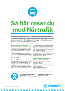 Närtrafik Falköping