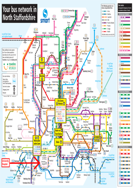 Your Bus Network in North Staffordshire