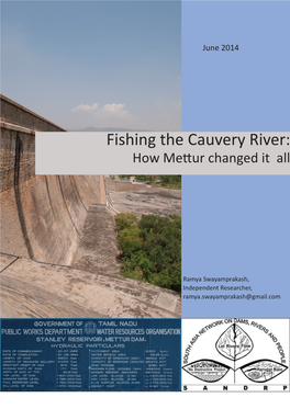 Fishing the Cauvery River : How Mettur Dam Changed It