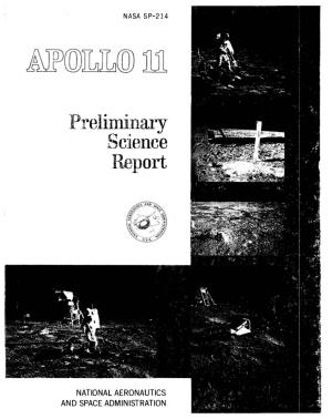 APOLLO 11 PRELIMINARY SCIENCE REPORT Landing Sites