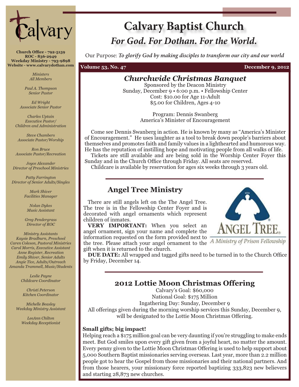 Angel Tree Ministry Facilities Manager There Are Still Angels Left on the the Angel Tree