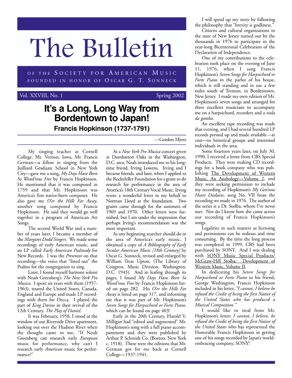 The Bulletin