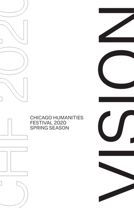 Chicago Humanities Festival 2020 Spring Season