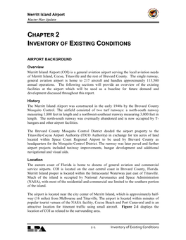 Chapter Inventory of Existing Conditions