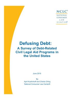 A Survey of Debt-Related Civil Legal Aid Programs in the United States