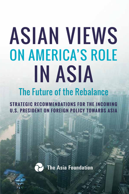 Asian Views on America's Role in Asia