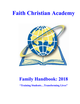 Family Handbook: 2018