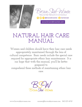 Natural Hair Care Manual