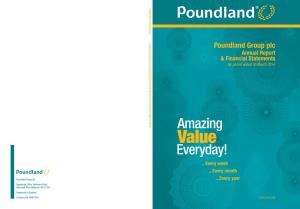 Poundland Group Plc