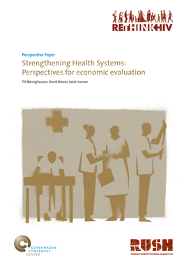Strengthening Health Systems: Perspectives for Economic Evaluation