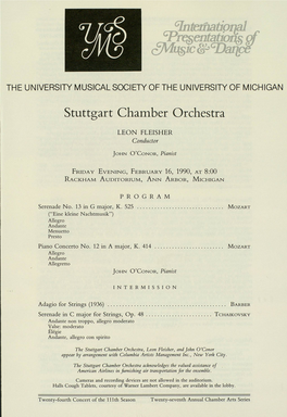 Stuttgart Chamber Orchestra