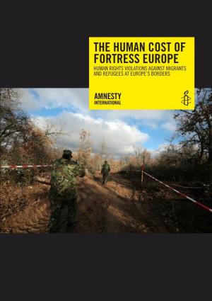 The Human Cost of Fortress Europe