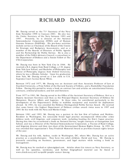 Richard Danzig