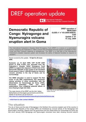 Democratic Republic of Congo: Nyiragongo and Nyamuragira