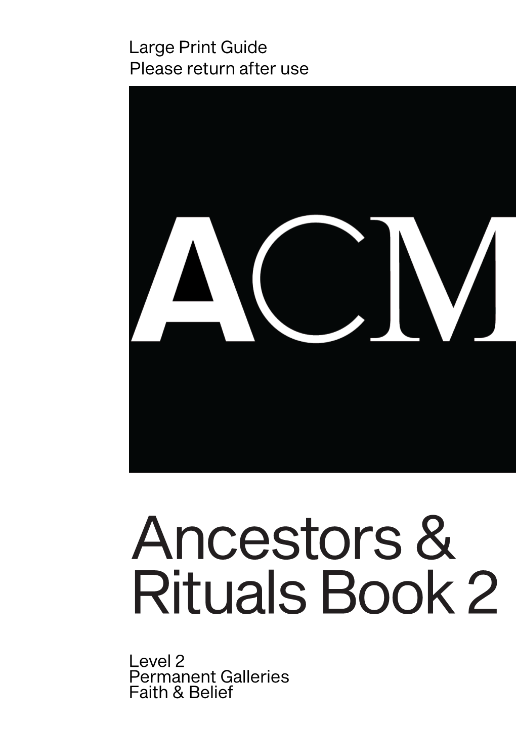 Ancestors and Rituals II