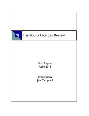 Parrsboro Facilities Review