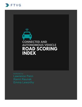 CAV Road Scoring Index