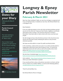Longney & Epney Parish Newsletter