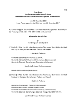 Und Landschaftsschutzgebiet "Schauinsland"