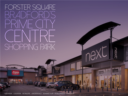 Forster Square Bradford’S Prime City Centre Shopping Park