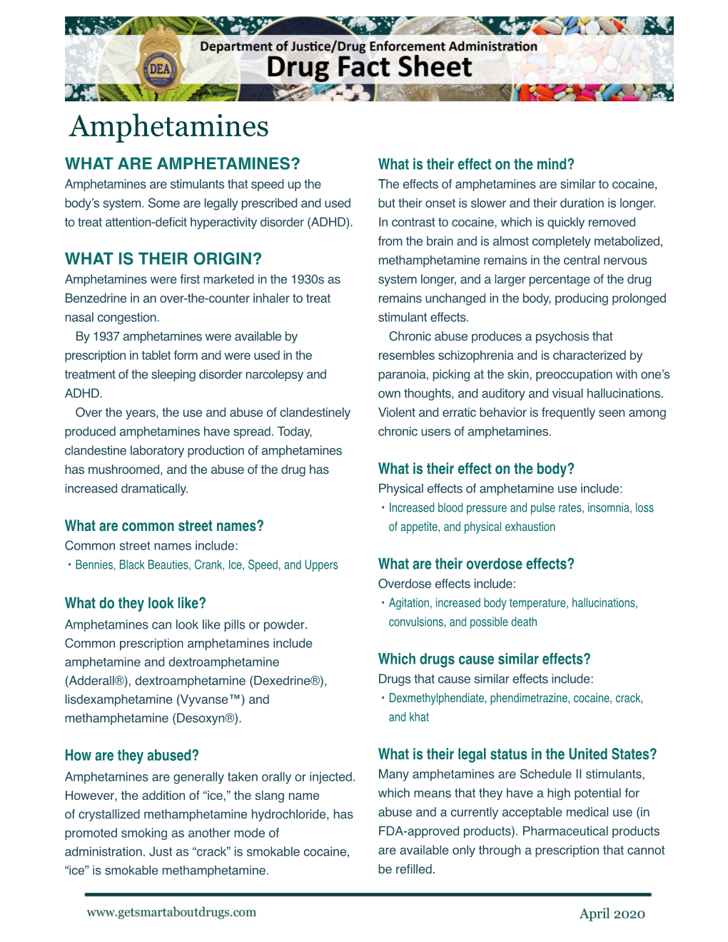 Amphetamines