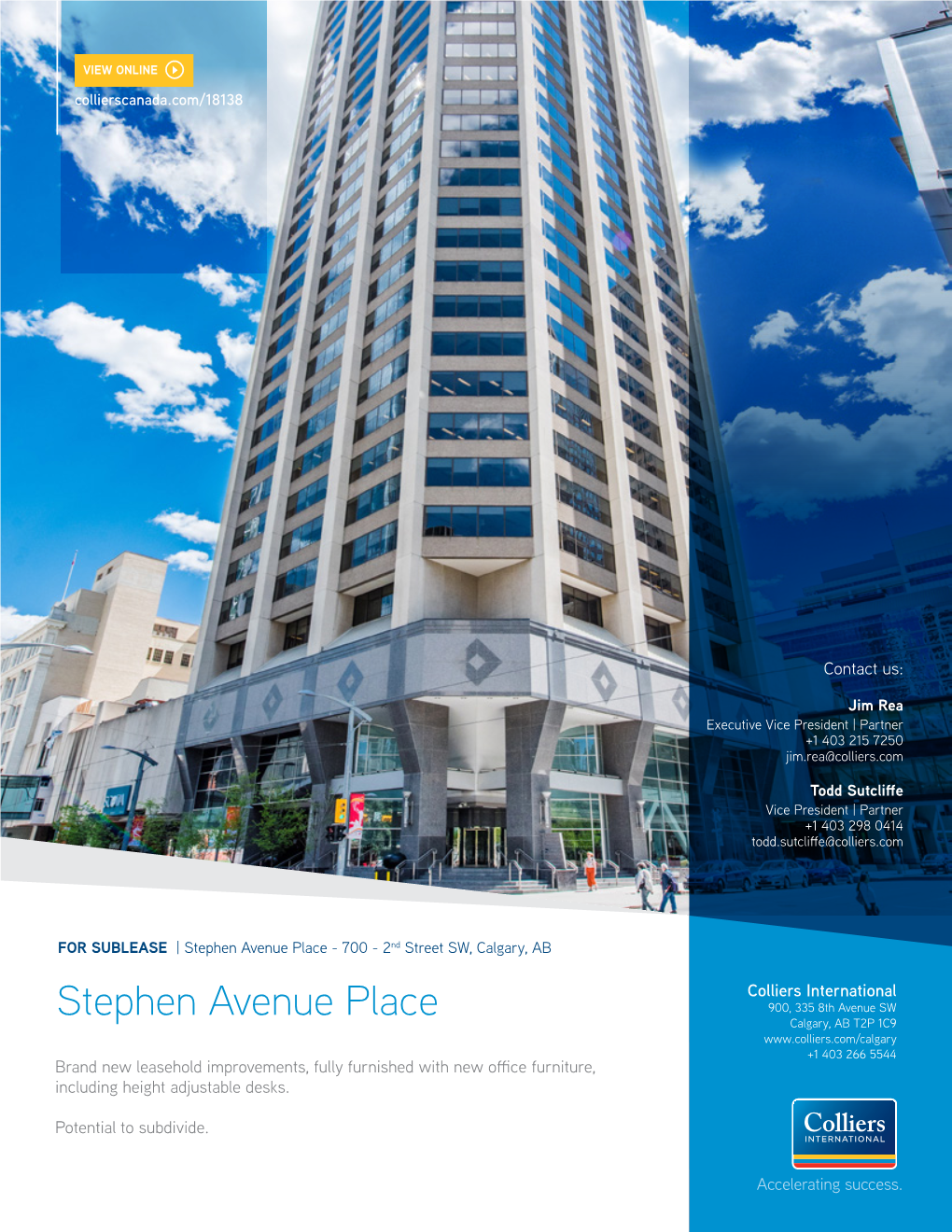 Stephen Avenue Place - 700 - 2Nd Street SW, Calgary, AB