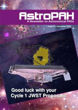 Good Luck with Your Cycle 1 JWST Proposals!