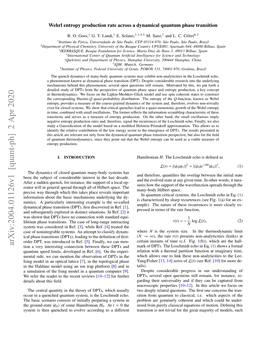Wehrl Entropy Production Rate Across a Dynamical Quantum Phase Transition