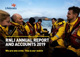 Rnli Annual Report and Accounts 2019
