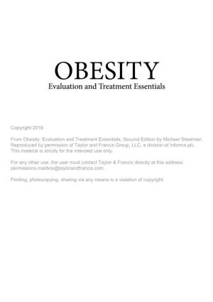OBESITY and Treatment Essentials