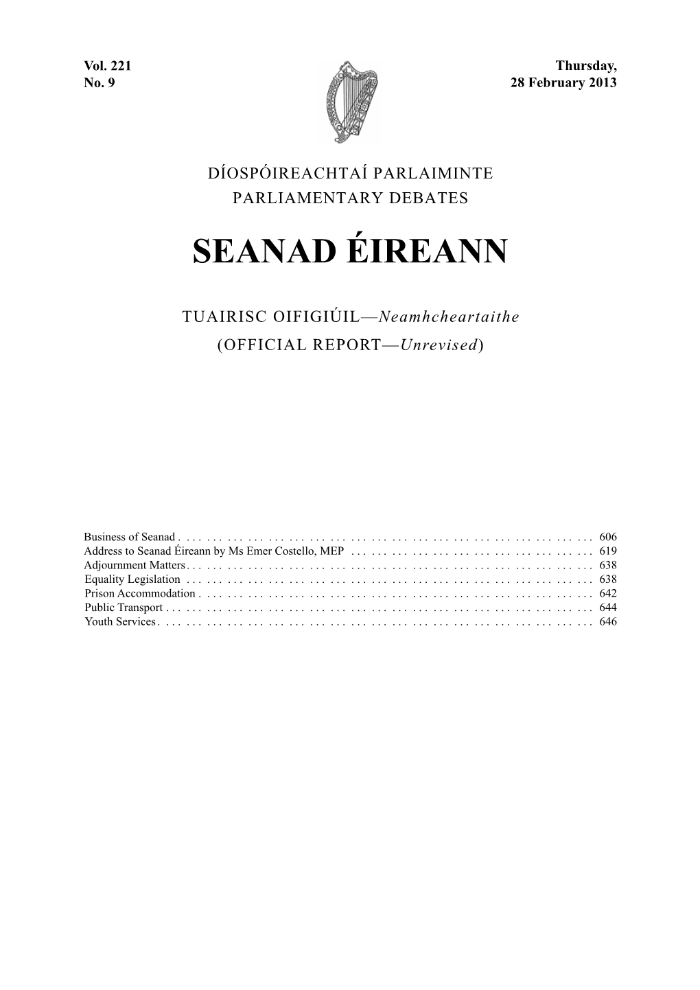 Seanad Éireann