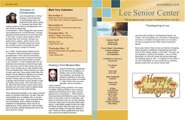 Lee Senior Center