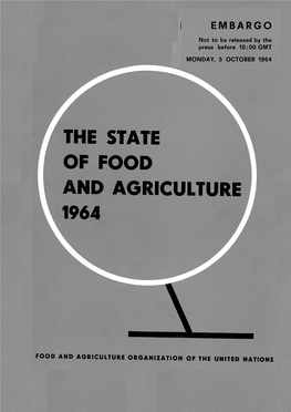 The State of Food and Agriculture, 1964