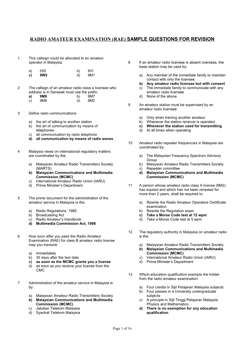 Practise and Revision Kit