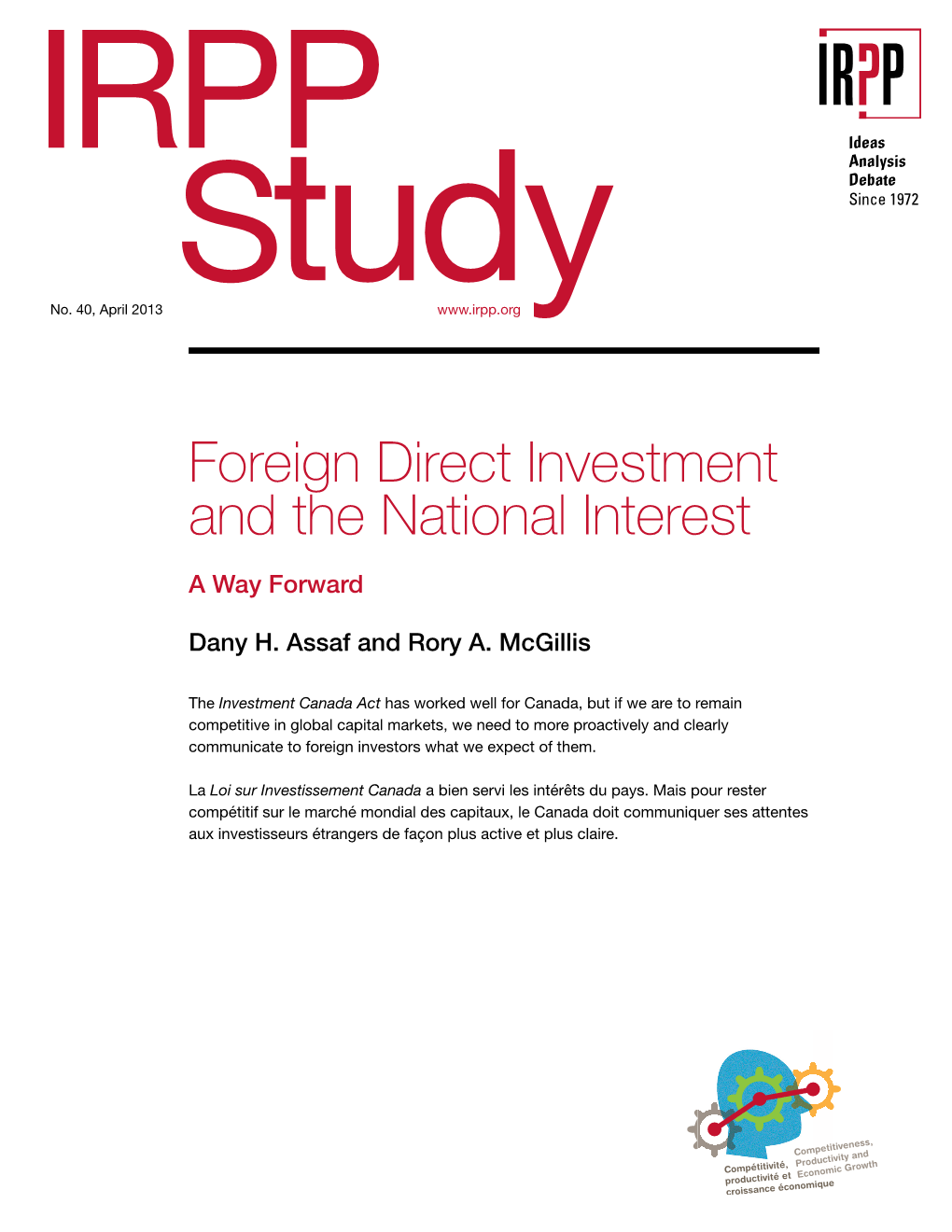 Foreign Direct Investment and the National Interest